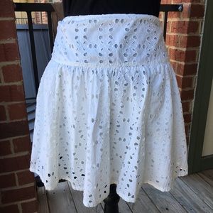 Theory Eyelet Skirt